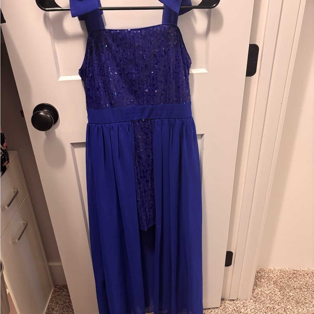 Xtraordinary Royal Blue Kids Formal Dress